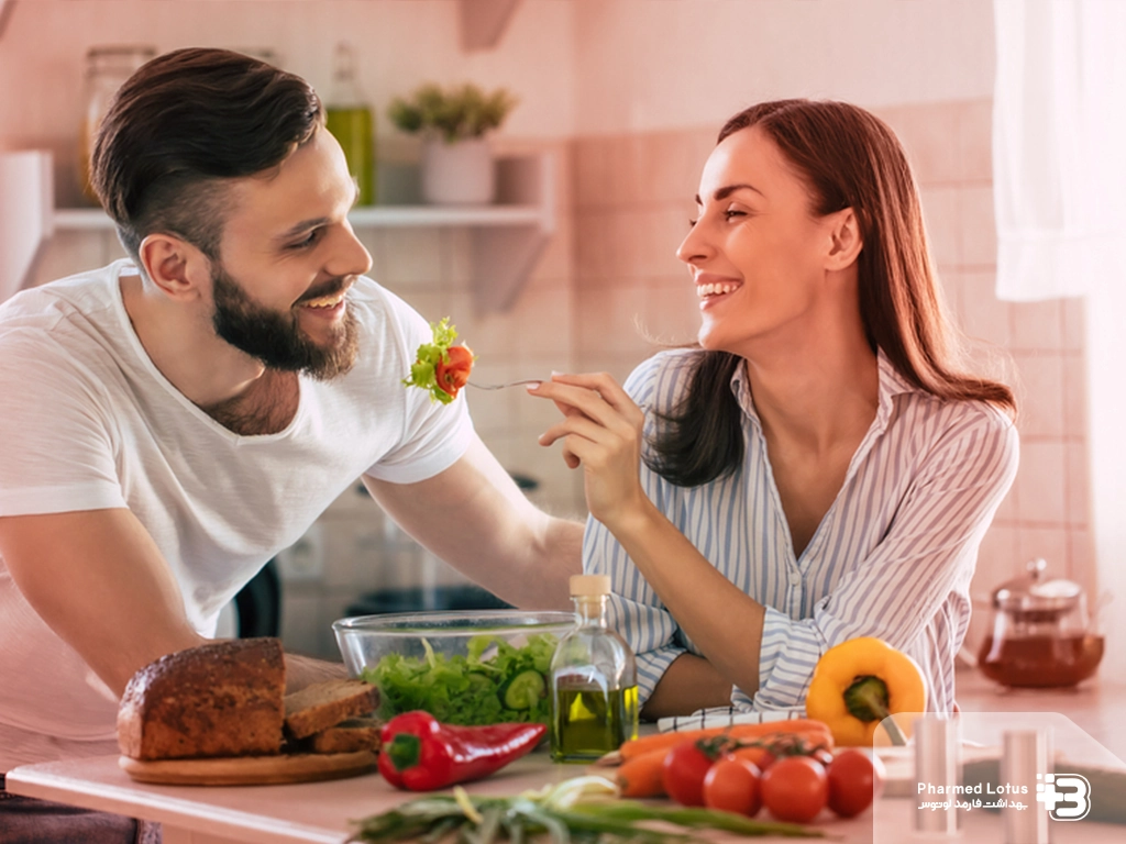 خوراکیها کیفیت روابط زناشویی