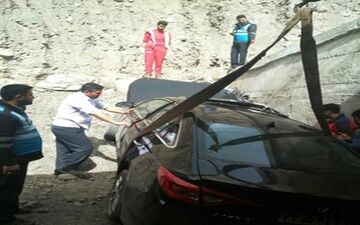 تصادف مرگبار در جاده هراز 