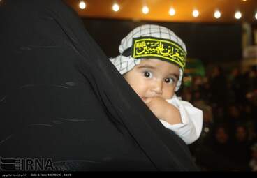 نوایی لالایی در حسینه عاشقان ثارالله یاسوج + عکس