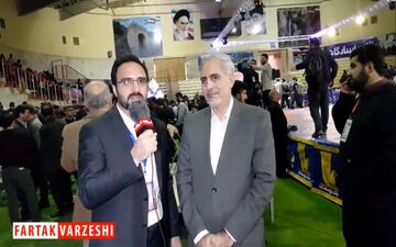 رنجبر: میزبانی شایسته جام تختی نشانگر توانایی بالای کرمانشاه در برگزاری مسابقات ورزشی می باشد + فیلم