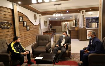 دیدار رئیس هیأت فوتبال استان کرمان با مدیر عامل باشگاه سپاهان