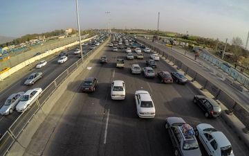وضعیت ترافیکی صبح امروز در جاده‌ها/ باد شدید در۶ استان