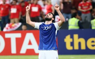 عمر خربین مصدوم شد