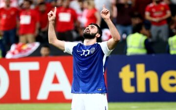 عمر خربین مصدوم شد