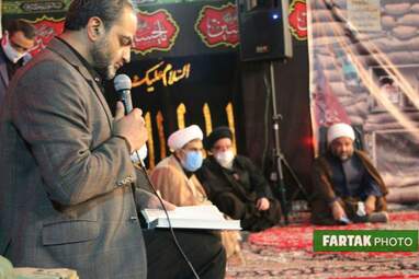 مراسم درگذشت والده مکرمه حجت‌الاسلام  رئیس سازمان گسترش اقتصاد مقاومتی 