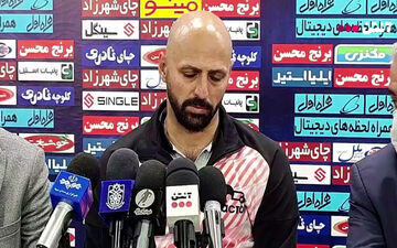 نشست خبری حمید عبداللهی مربی تراکتور + فیلم
