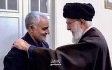 پیام واضح آیت الله خامنه‌ای به داعش و آمریکا در فیلم سایت سردار قاسم سلیمانی