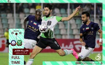 خلاصه بازی خیبر خرم آباد 0 - گل گهرسیرجان 0 + ویدئو