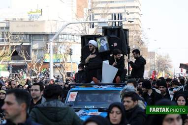 راهپیمایی وداع با سردار سلیمانی
