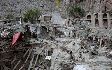 
15 کشته در سیل فیروزکوه