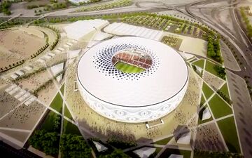 تایم لپس زیبا از مراحل ساخت ورزشگاه الثمامه + فیلم