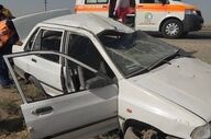 واژگونی خودرو در جاده اراک - توره با یک کشته