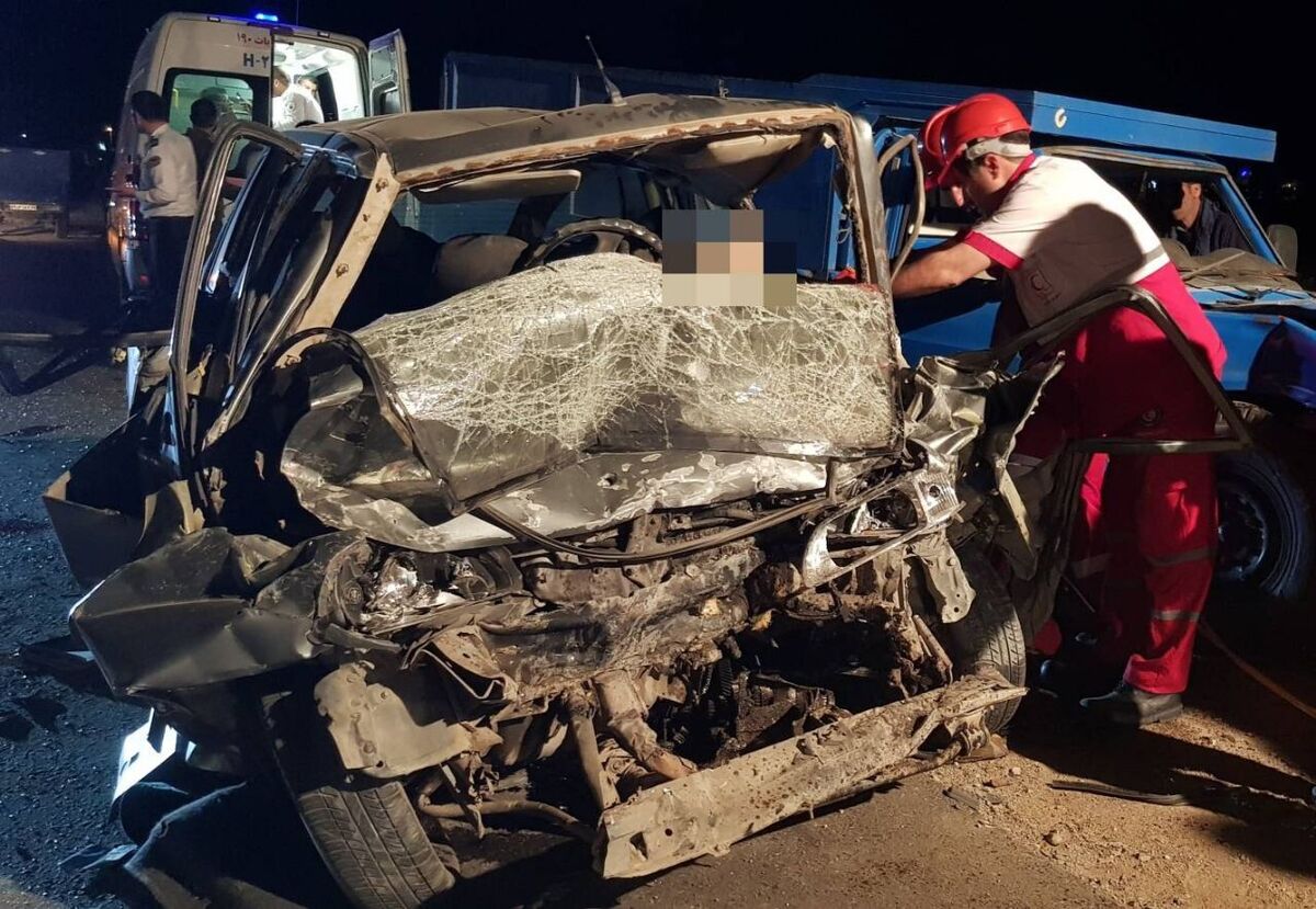 تصادف مرگبار در محور کنگاور به نهاوند؛ یک کشته و یک مصدوم
