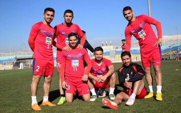 تمرینات پرسپولیسی ها در گروه‌های جداگانه