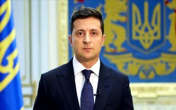 رئیس جمهور اوکراین به کرونا مبتلا شد