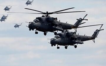  روسیه قرارداد فروش 10 فروند بالگرد «می-35 » به ازبکستان را امضا کرد