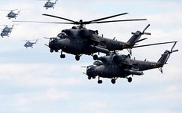  روسیه قرارداد فروش 10 فروند بالگرد «می-35 » به ازبکستان را امضا کرد