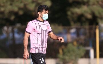 حضور وحید امیری بعد از تمدید قرارداد در تمرینات پرسپولیس (عکس)