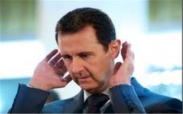 "دسته گل" بشار اسد برای حاج قاسم سلیمانی+عکس