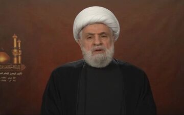  شیخ نعیم قاسم عصر امروز سخنرانی می‌کند 