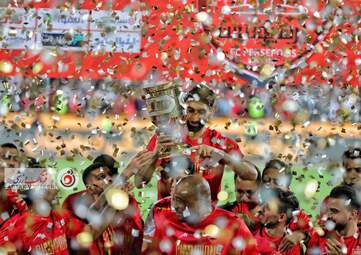 جشن اهدای جام قهرمانی سوپر جام به پرسپولیس