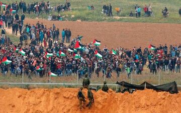 سه فلسطینی شهید و 376 نفر زخمی شدند