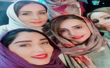 سلفی خانم های معروف بازیگر