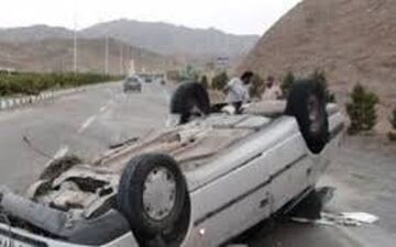 واژگونی خودروی پژو در محور گندمان پنج مصدوم برجای گذاشت