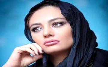 ژست جالب یکتا ناصر و همسرش در اکران آینه بغل