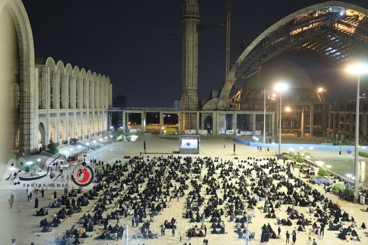 گزارش تصویری/ مراسم احیای شب 23 ماه مبارک رمضان در مصلی بزرگ تهران