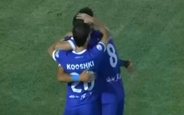 دبل سحرخیزان؛ گل دوم استقلال به مس شهر بابک + ویدئو
