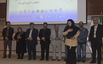 آیین اختتامیه کارگاه ملی نقاشی «هنر راویان غزه» در کرمانشاه برگزار شد


