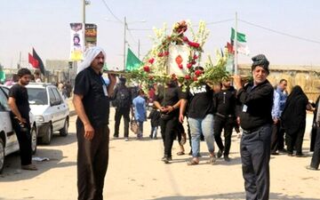 مردم دزفول برای زائرین اربعین حسینی سنگ تمام گذاشتند 
