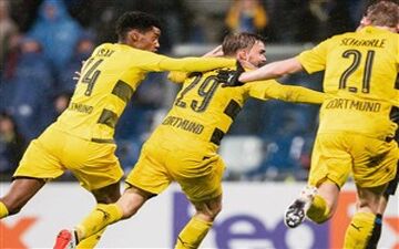  صعود دورتموند و میلان به دور بعد لیگ اروپا 