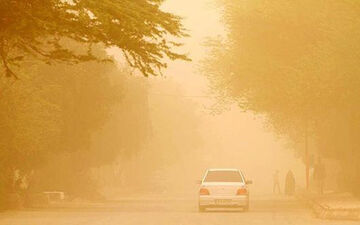 اعلام وضعیت خطرناک ناشی از گرد و غبار در آسمان ایلام