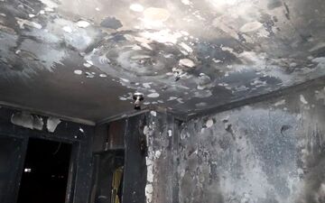 آتش سوزی گسترده چند مغازه در بابل