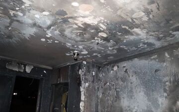 آتش سوزی گسترده چند مغازه در بابل