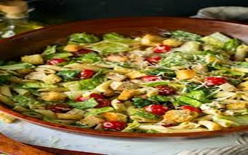 طرز تهیه سالاد ماکارونی سزار |سالاد متفاوت