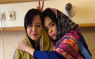 «مهراوه شریفی نیا» در بیمارستان بستری شد + عکس