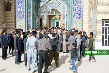 تصاویر دیدنی از مراسم خون صلح در کوهدشت لرستان