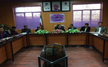 نشست مجمع خیرین مدرسه‌ساز در شهرسرابله تشکیل شد