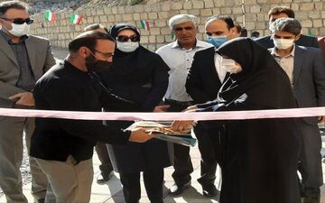سالن ورزشی چند منظوره روستای حیدرآباد دهستان میشخاص افتتاح شد
