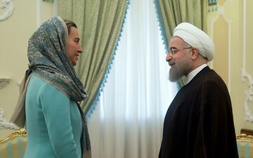 اولین واکنش موگرینی پس از مراسم تحلیف