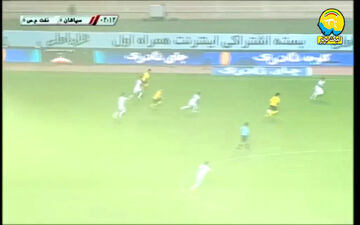 خلاصه بازی سپاهان 0 - 0 نفت‌مسجدسلیمان + فیلم