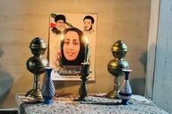 آغوش مادرانه دختر شهید برای دختر شهید