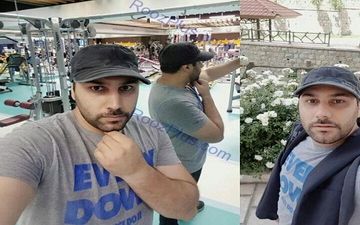 سلفی جالب خواننده مشهور در باشگاه بدنسازی