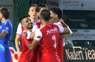 طوفان زودهنگام پرسپولیس؛ خدابنده‌لو در دقیقه ۷ گل زد + ویدئو
