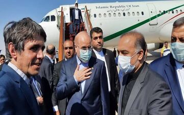 رئیس مجلس در راس هیات پارلمانی وارد سوریه شد