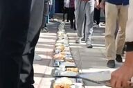 اعتصاب غذای دانشجویان فرهنگیان زنجان پس از پیدا شدن شپش در غذا!