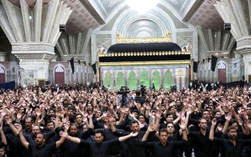 برگزاری مراسم عزاداری حضرت زهرا(س) در حرم امام راحل